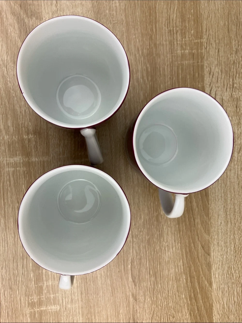 Fabienne Chapot Mugs Set of 3 Sardine Ceramic Coffee Cups NWOT